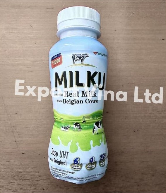 Milku Uht Milk Drink Original Flavor 200ml x 12 btls