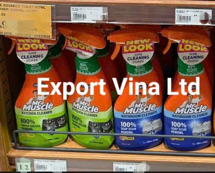 Mr Muscle Kitchen and Bathroom Cleaner 500ml x 10