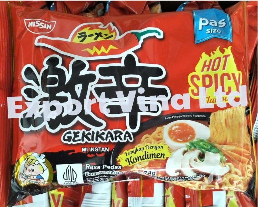 Nissin Gekikara Hot Spicy 74g x 30