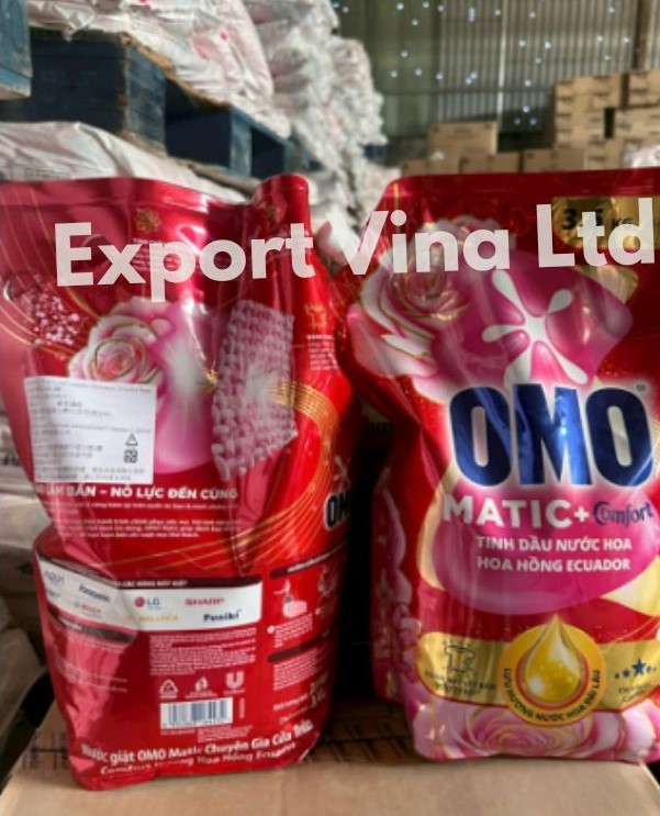 OMO Matic Top Load Laundry Detergent Ecuador Rose 3.6kg/4 bags
