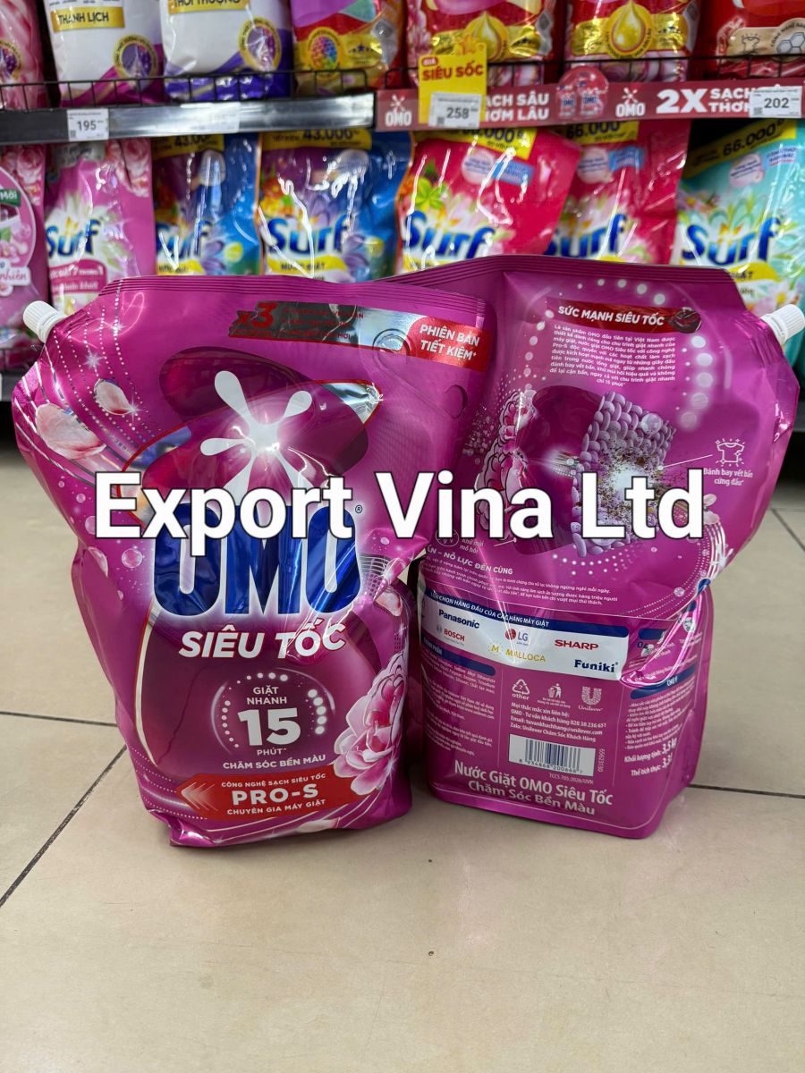 Omo Super Fast Laundry Detergent with Color Care 3.5kg
