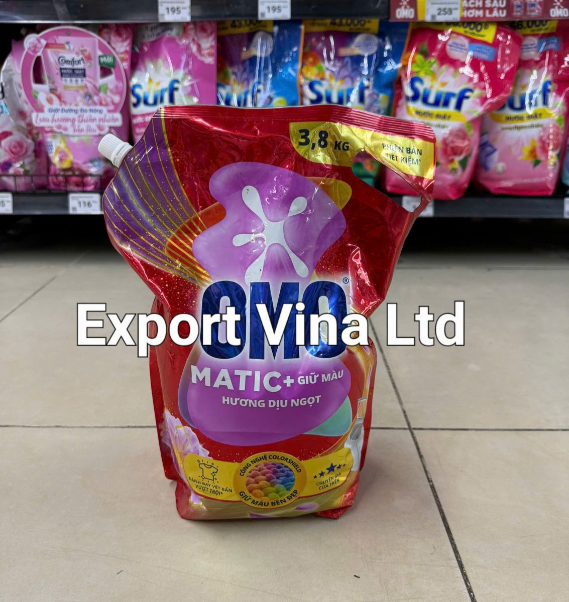 Omo Matic Retain Color Sweet Fragrance 3.8 Kg