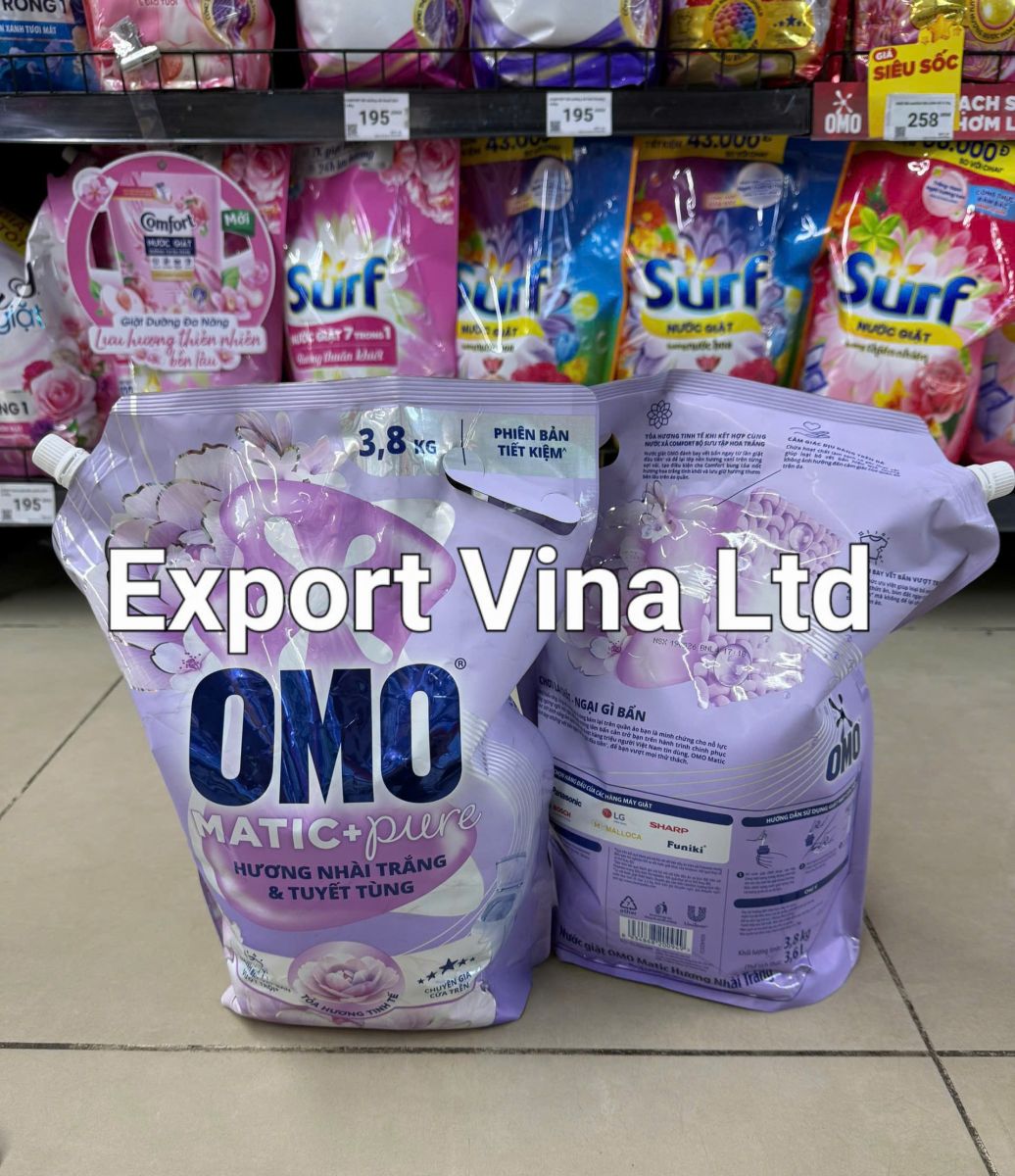 Omo Matic laundry detergent white jasmine and cedar scent 3.8 kg