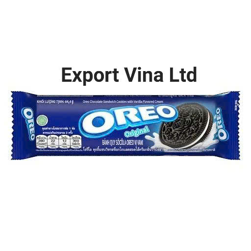 Oreo Chocolate Sandwich Cookies with Vani Flavor 64.4g x 24