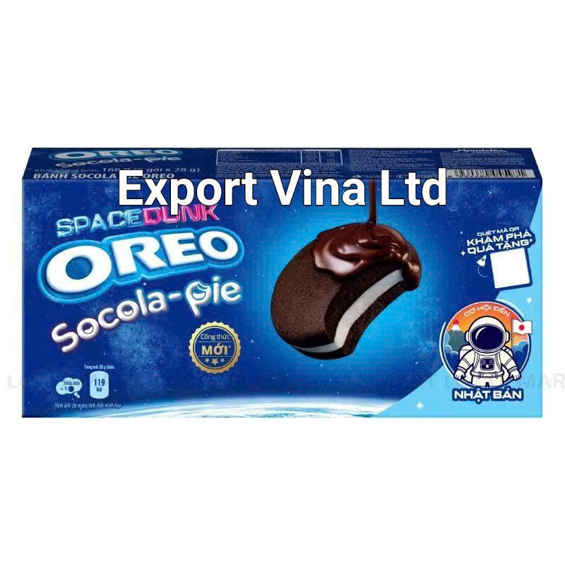 Oreo Socola Pie Space Dunk Chocolate Flavor 168g x 12