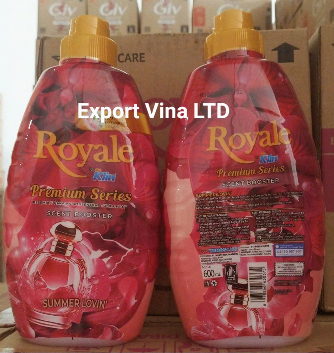 Royale by soklin premium series summer lovin 600ml x 6 bottles