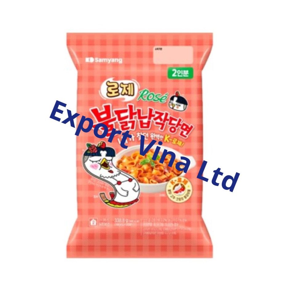 Samyang Buldak Dangmyeon Rose Pouch 338.8g