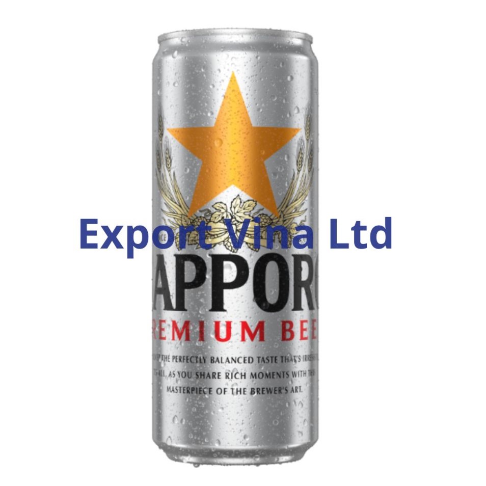 Sapporo Premium Beer Can 330ml x 24