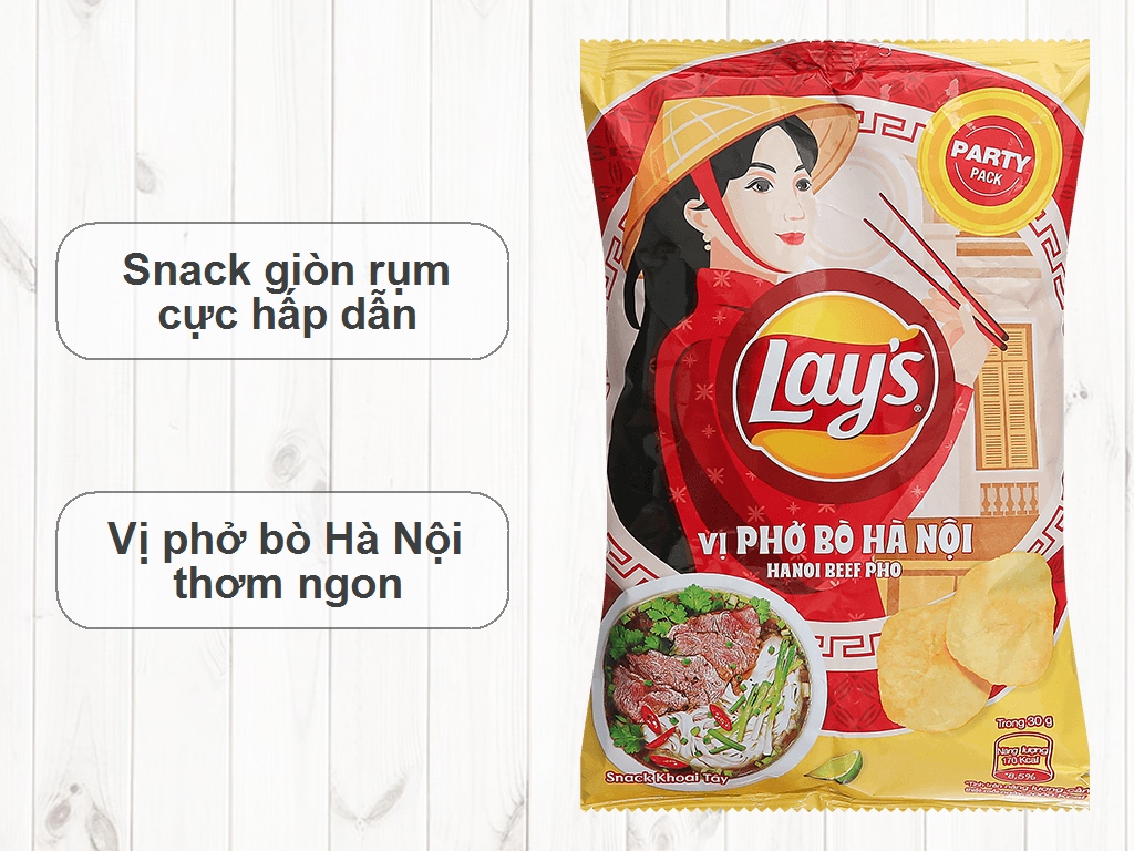 Lay's Ha Noi Beef Pho 88gr