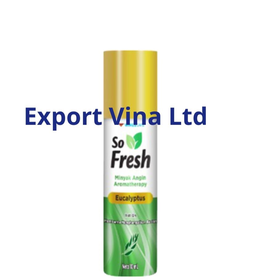 So Fresh Miyak Angin Aromatheraphy Wind Oil Eucalyptus 10ml x 72