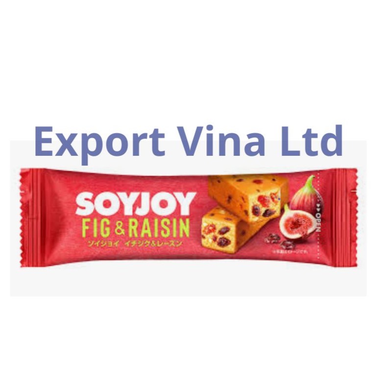 Soyjoy Fig and Raisin Snack Bar 30g x 48