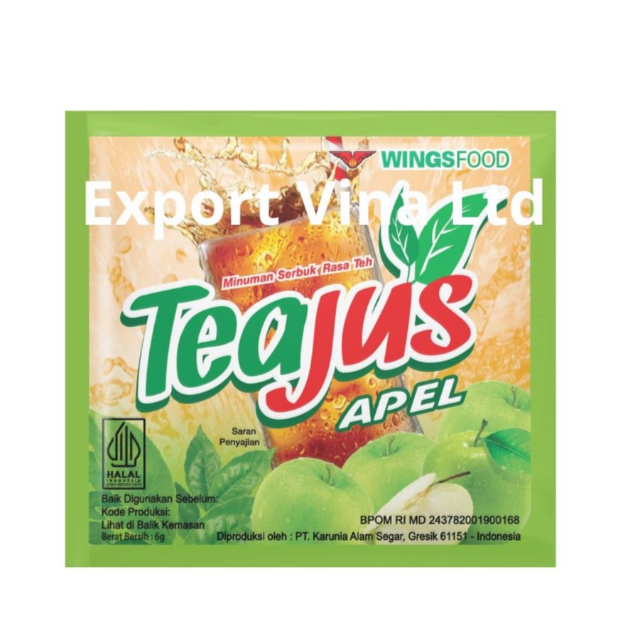 Teajus Instant Powder Tea Apple 8g