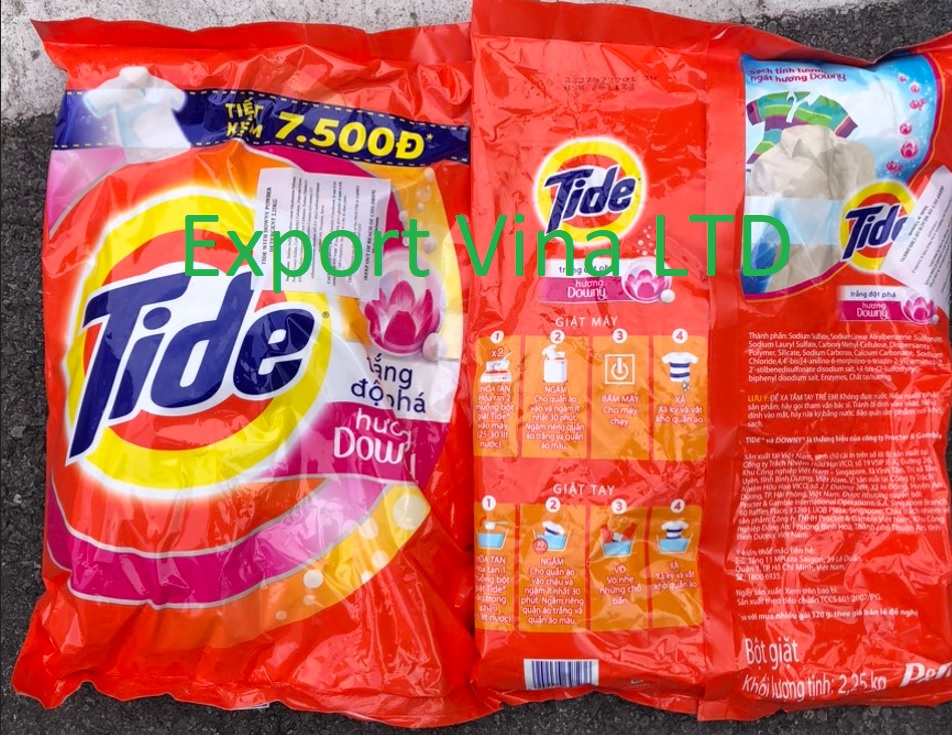 Tide plus Downy washing powder 2.25kg x 5 packs