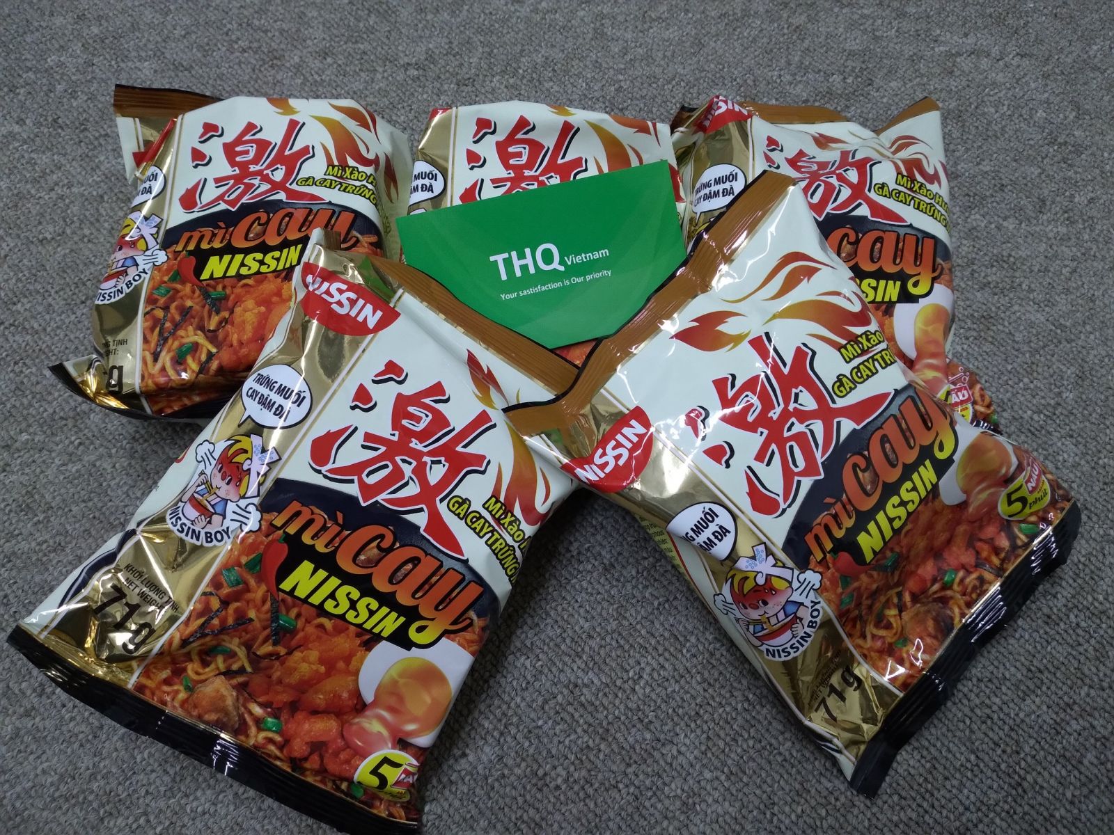 Nissin Noodle Korean Flavor In bag