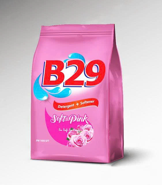 B29 Softener Pink Clothes Washing Powder 