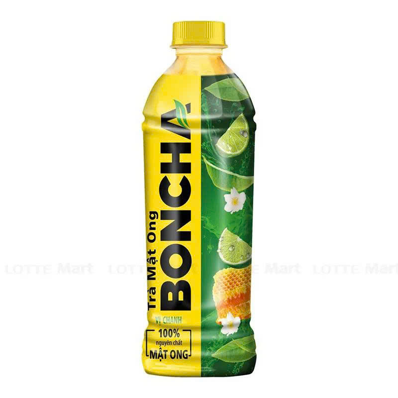 Boncha Honey Tea With 6 Flavors 450ml x 24 btls