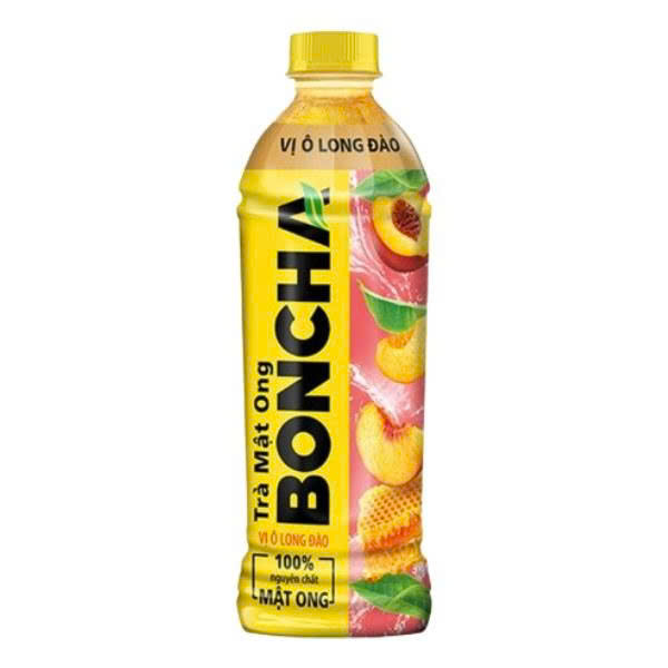 Boncha Honey Tea Oolong Peach Flavor 450ml x 24